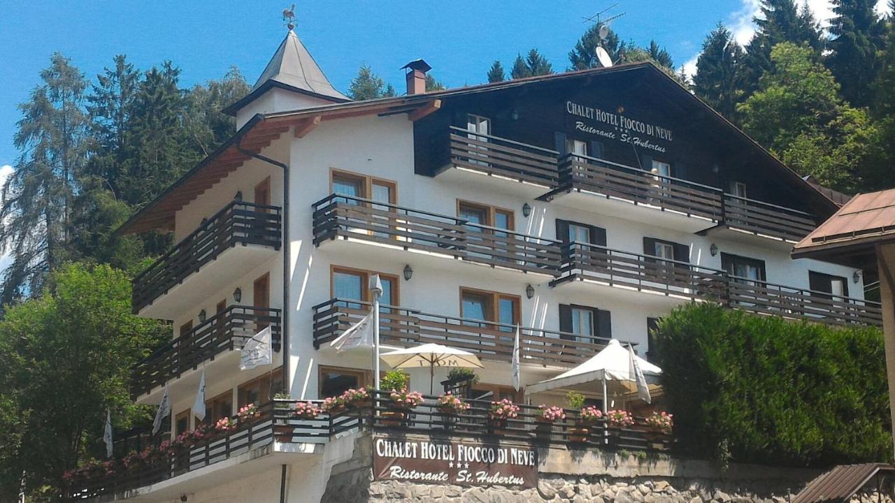 Chalet Fiocco Di Neve ปินโซโล ภายนอก รูปภาพ