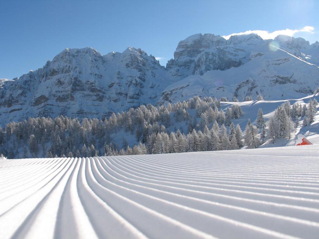 Chalet Fiocco Di Neve ปินโซโล ภายนอก รูปภาพ